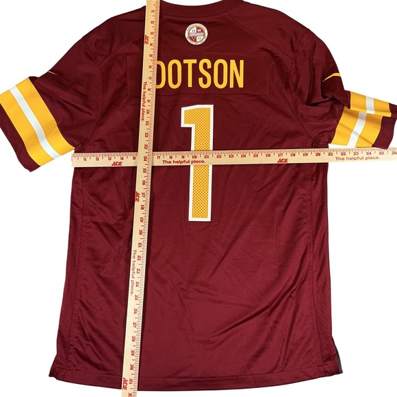 Nike Washington Commanders Jahan Dotson #1 NFL On Field Jersey Men's M NWT - Picture 13 of 14